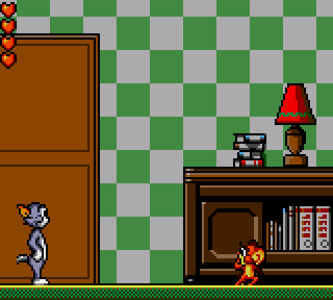 Tom and Jerry - The Movie - Game Gear game screenshot (1993) by Sega